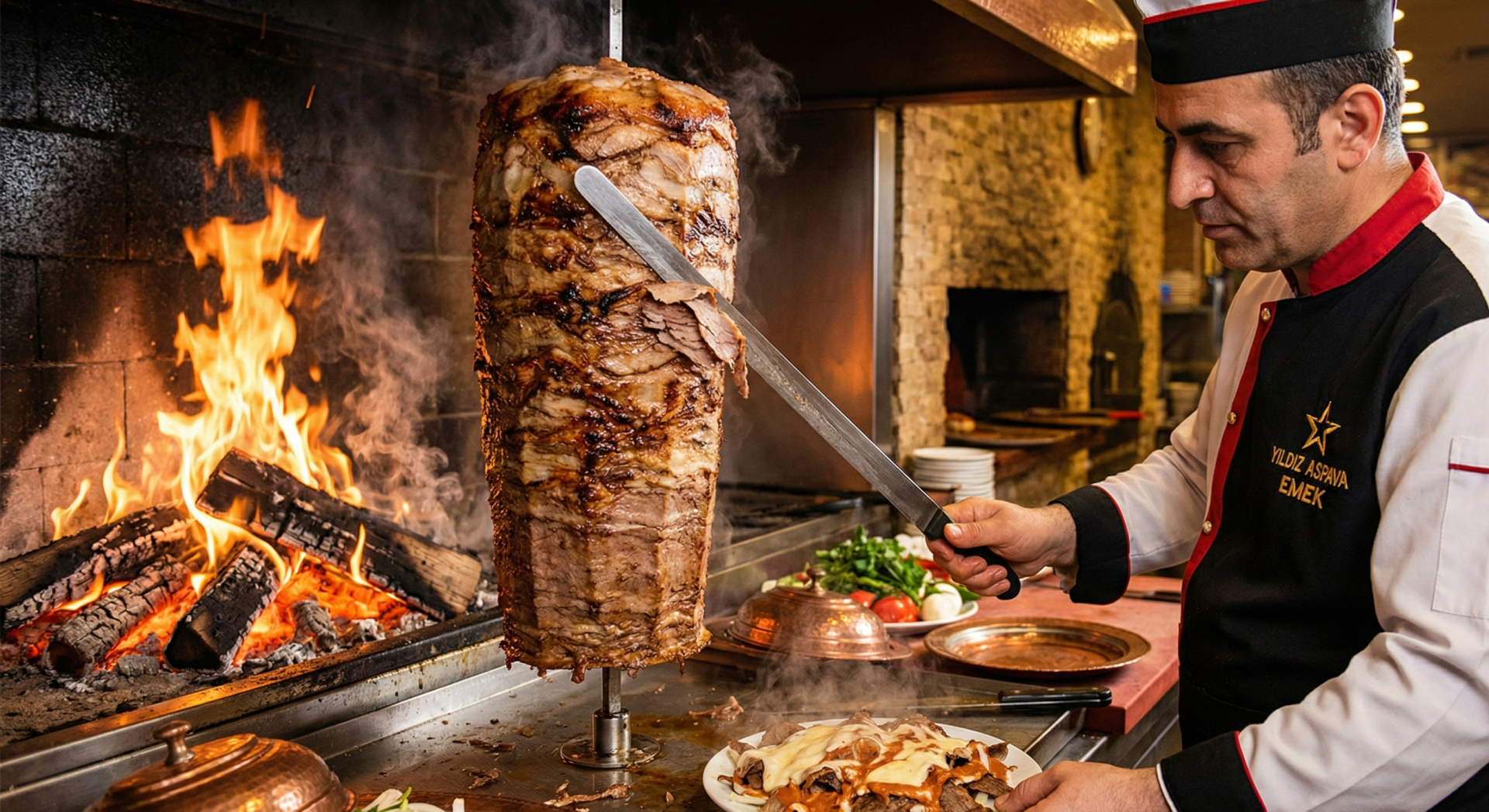 Mutfaktaki Yarım Asırlık Ustalık: Meşe Odunu ve Sabır